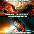 Por eso te amamos Goku