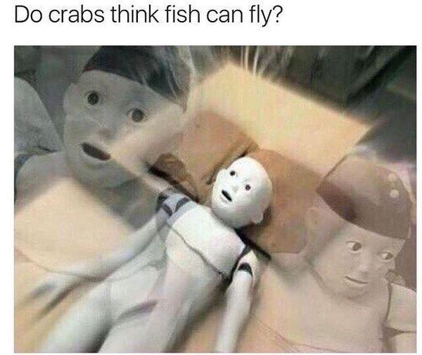 Crab thoughts - meme