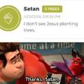 Satan planted 5 trees