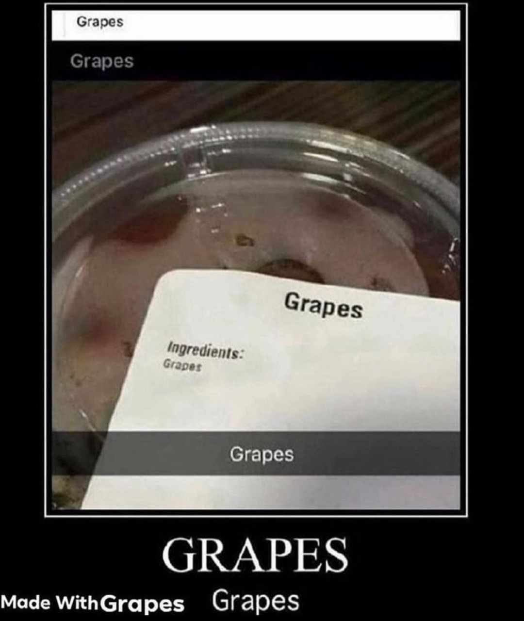 Grape - meme