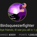 well lads, thats 1m, its been great and ill miss you all
