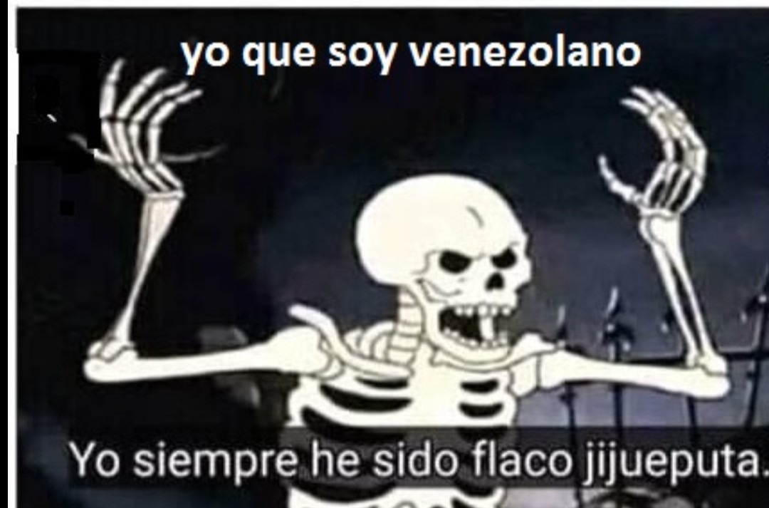 Esqueleto - meme