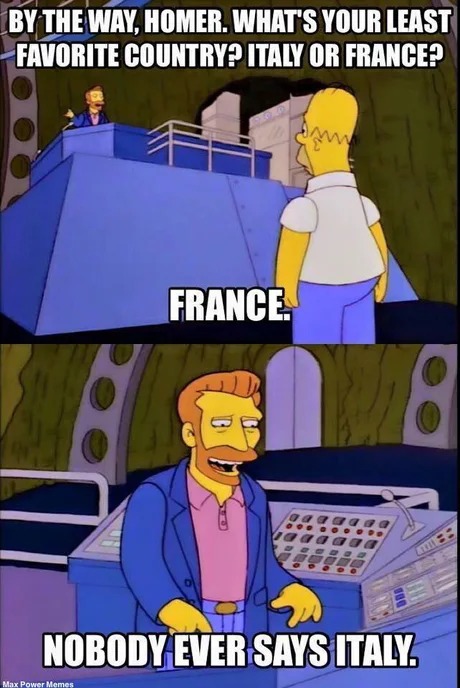 France or Italy - meme