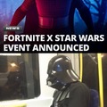 Fortnite x Star Wars meme