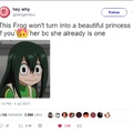 dont lewd the frog