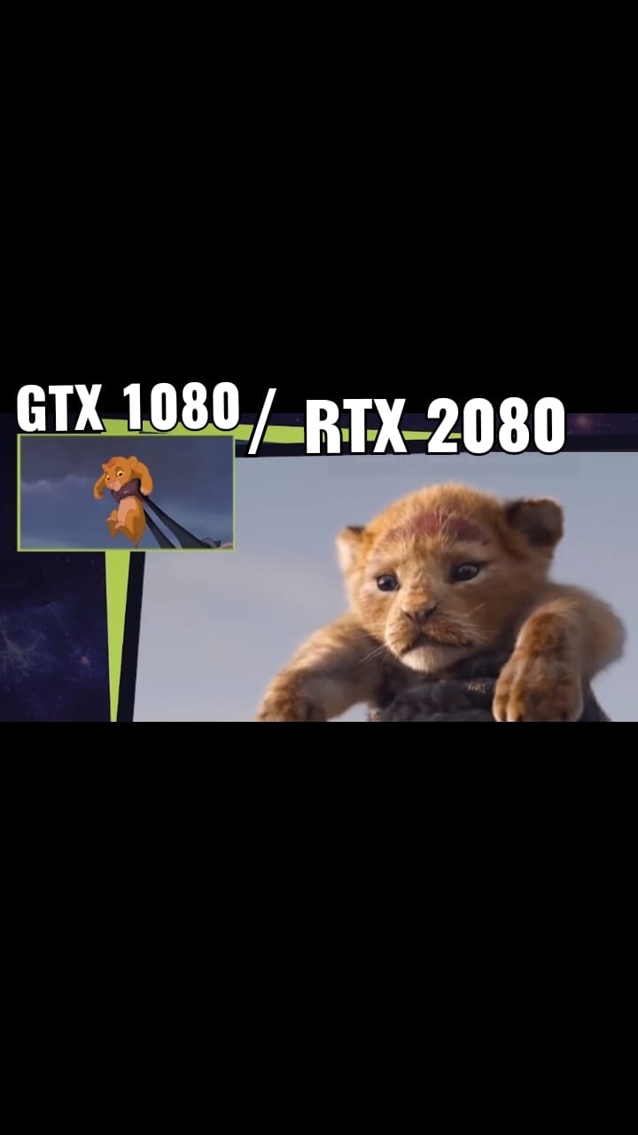 GTX 1080 VS RTX 2080 - meme