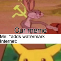added watermark so memes aren't stolen