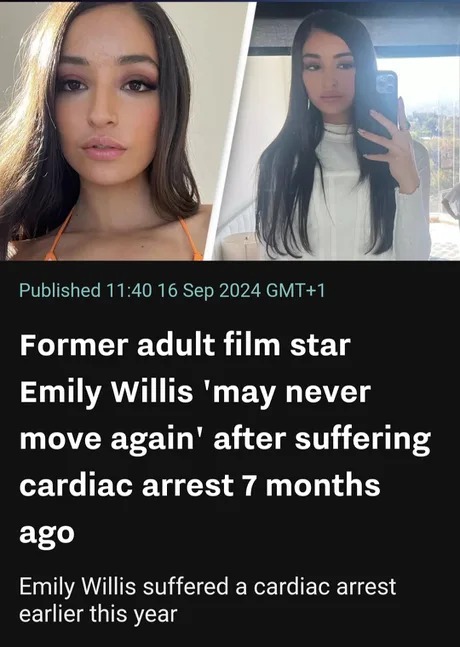 Emily Willis cardiac arrest meme news