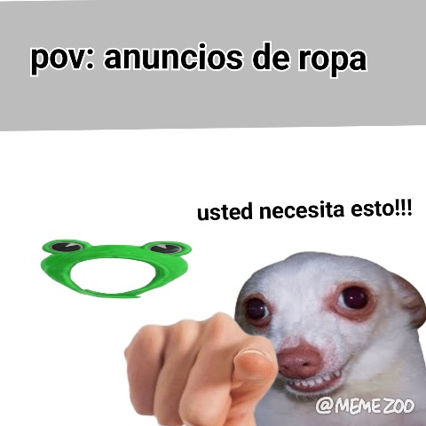 Anuncios de ropa - meme