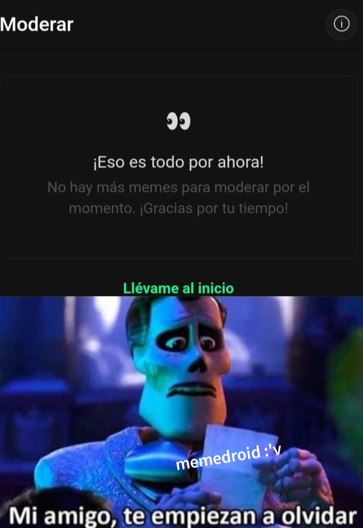 Nomás llevaba unos 20 momos, donde está la gente??? - meme