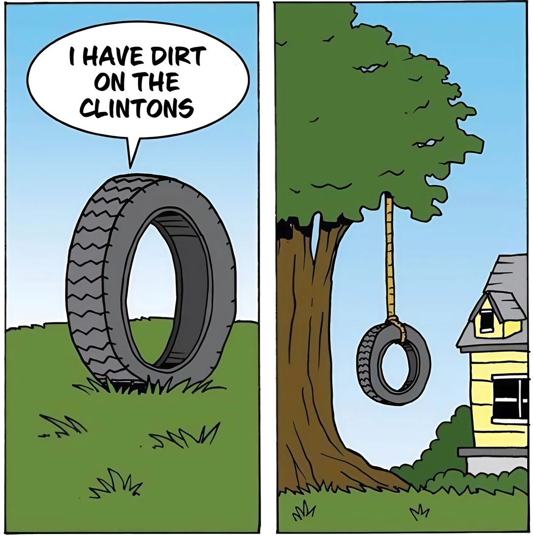 I have dirt on the Clintons.  [HD REPOST] - meme