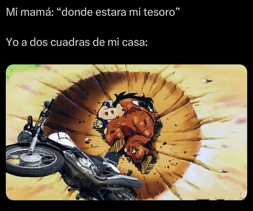 mi madre buscando su tesoro y yo a dos calles de casa - meme