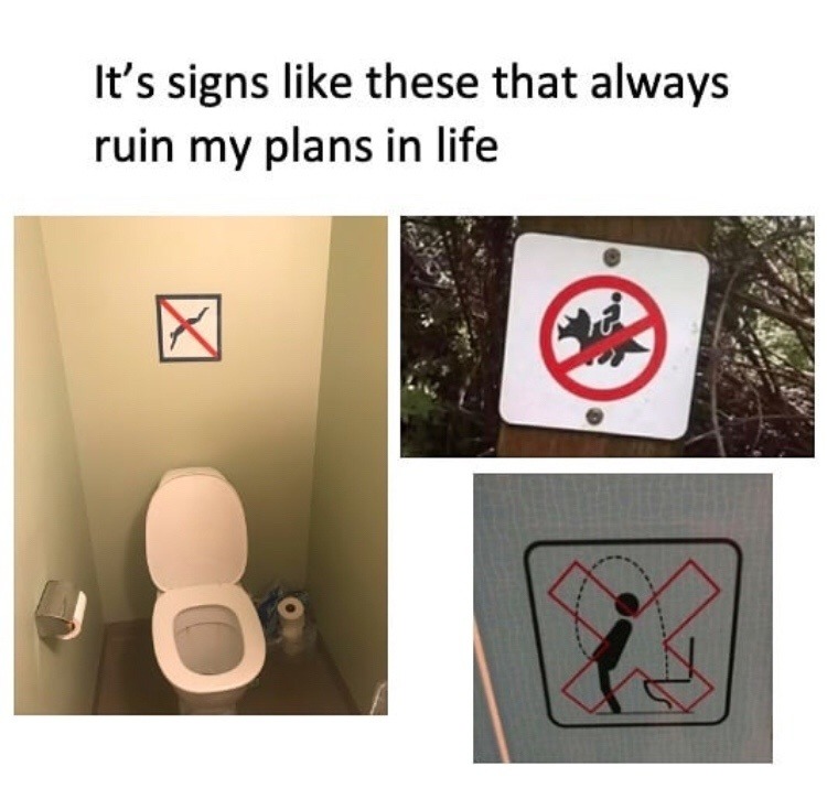 The signs - meme