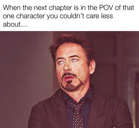 All the time when reading GoT - meme