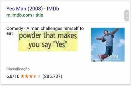Powder that makes you say yes meme