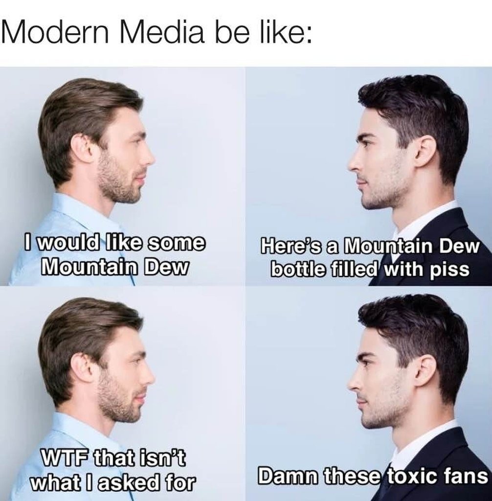 Toxic fans - meme