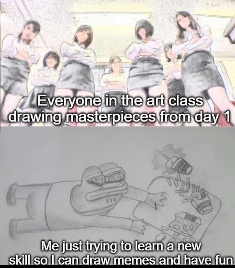 drawing - meme