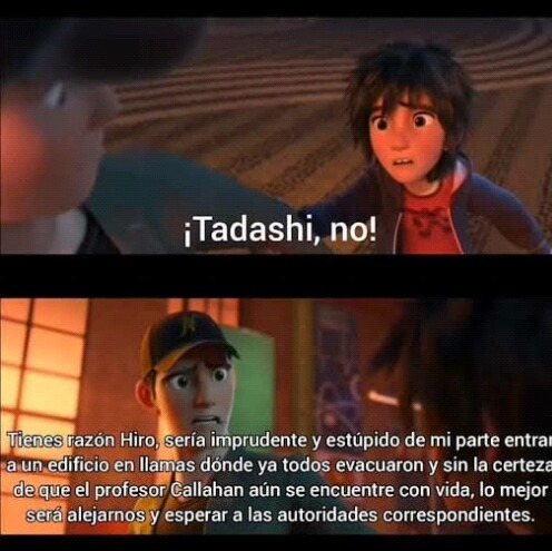 Tadashi si fuera intelingente: - meme