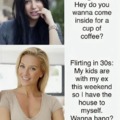 Flirting in 30s