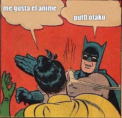 odio a los otakus - meme