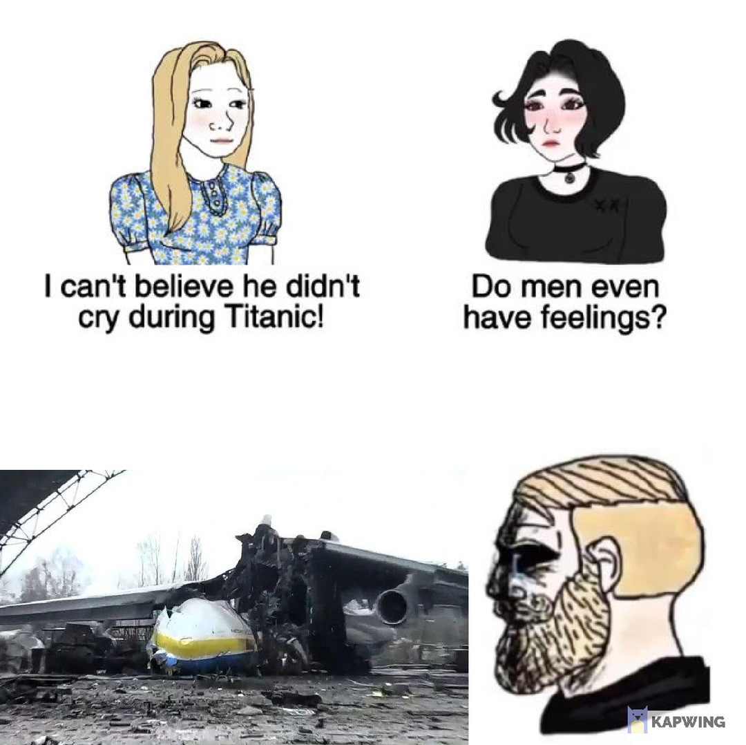 RIP  Antonov An-225 Mriya :( - meme