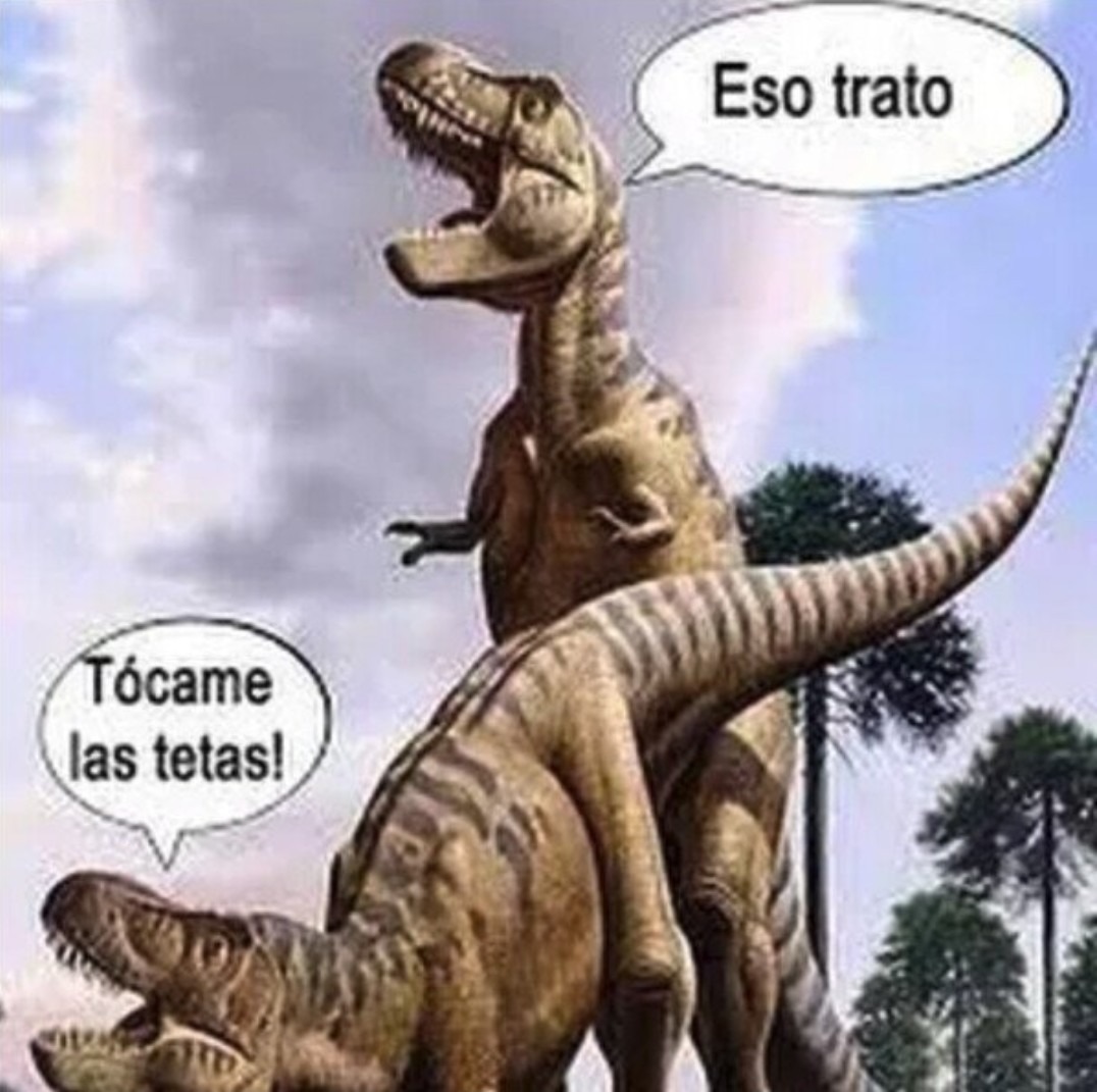 T-rex - meme