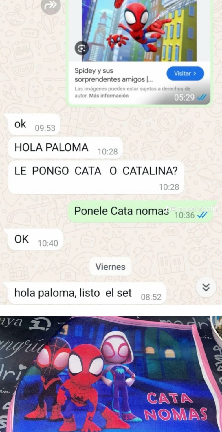 ponele Cata nomás y que el meme fluya
