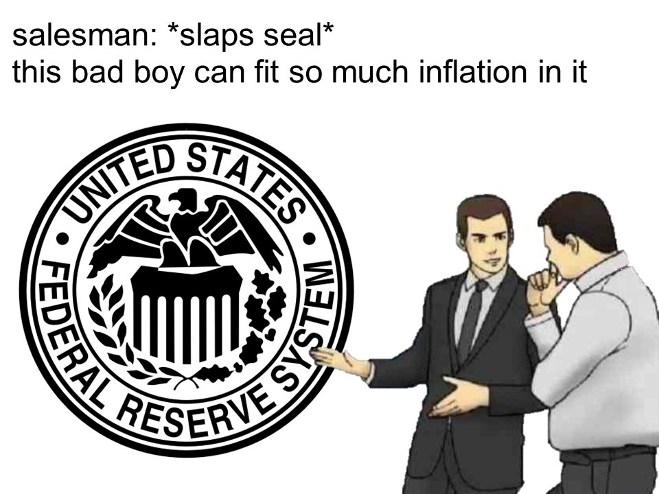 "Inflation is Taxation Without Legislation" - meme