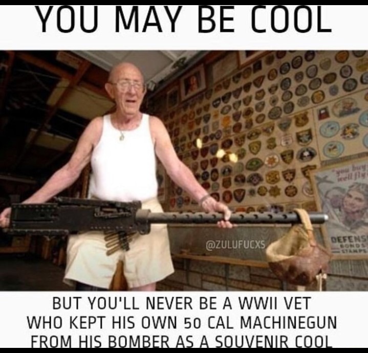 And thank you for your service - meme