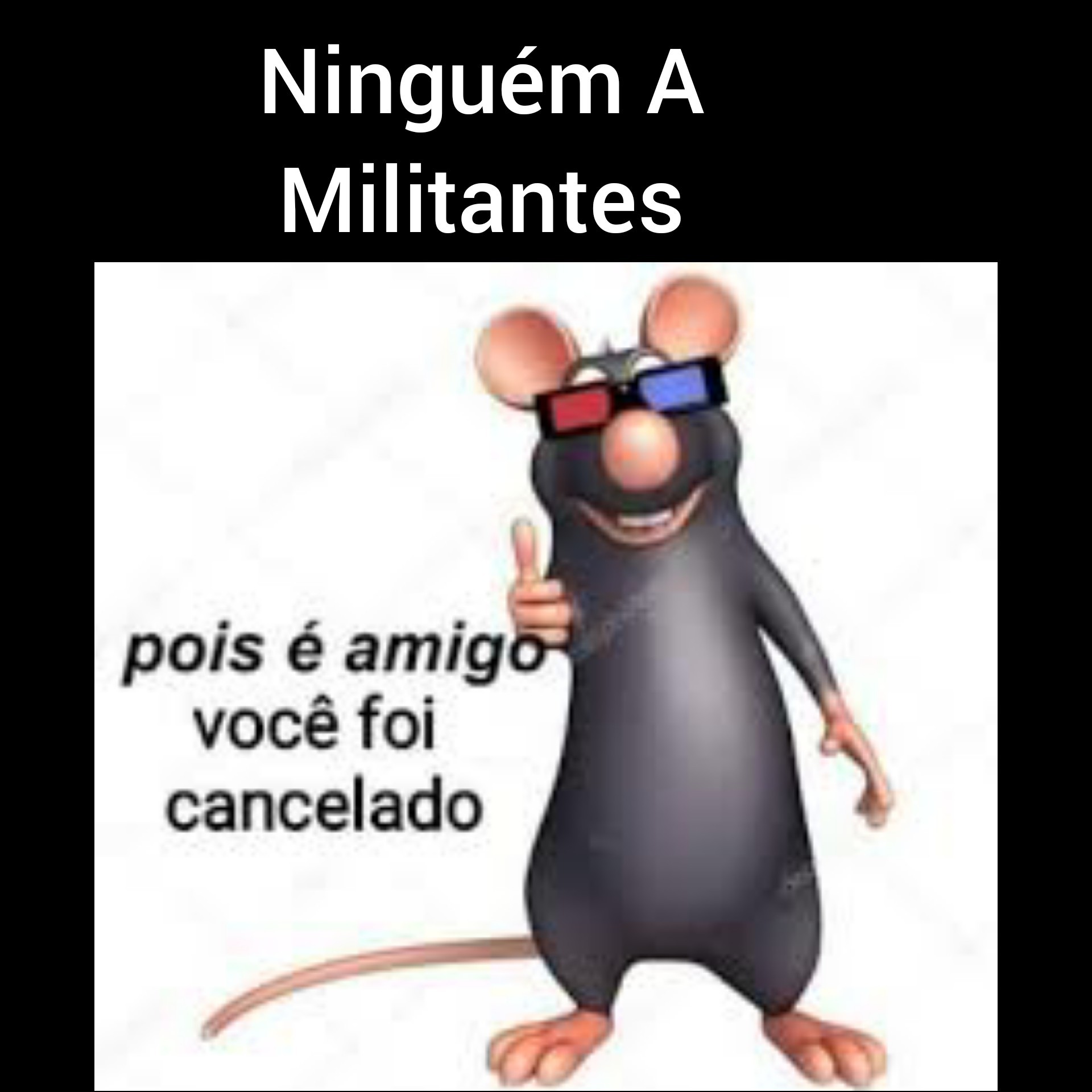 VOCÊ FOI CANCELADO - meme