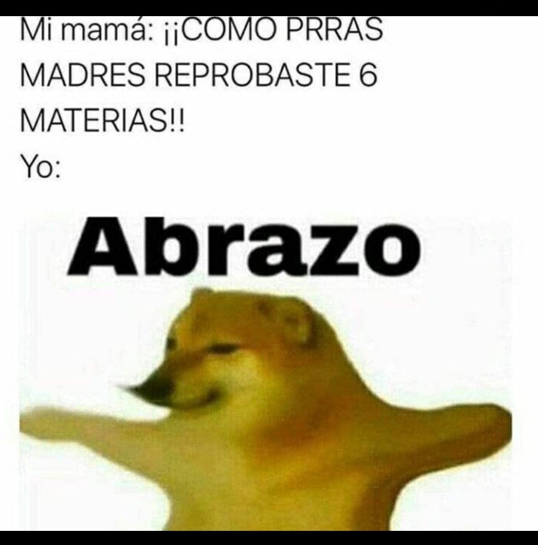 Abrazo - meme