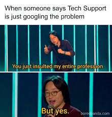 Tech Support - meme