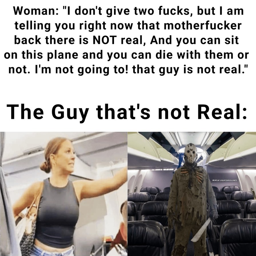The guy that's not real - meme