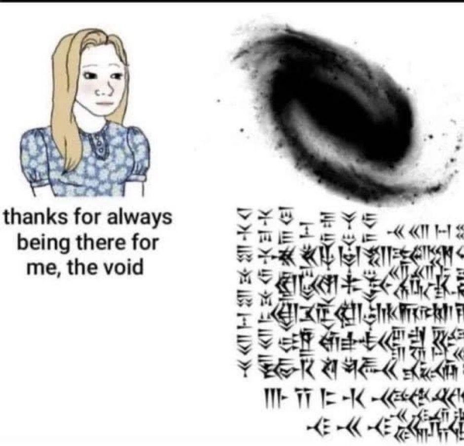 The void - meme