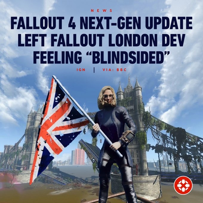Fallout 4 next gen update - meme