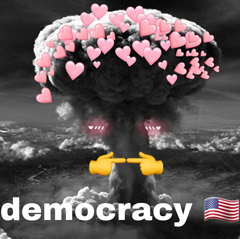 democracia  - meme