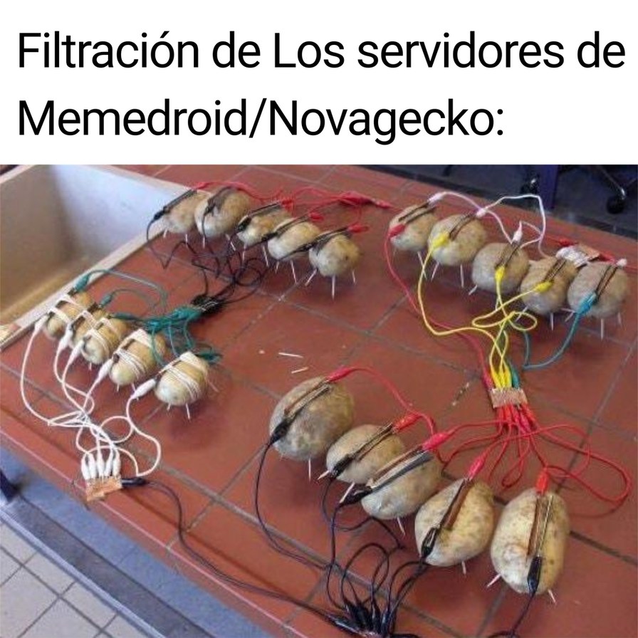 Los servidores de Memedroid y Novagecko (Incluido Coinbench)::