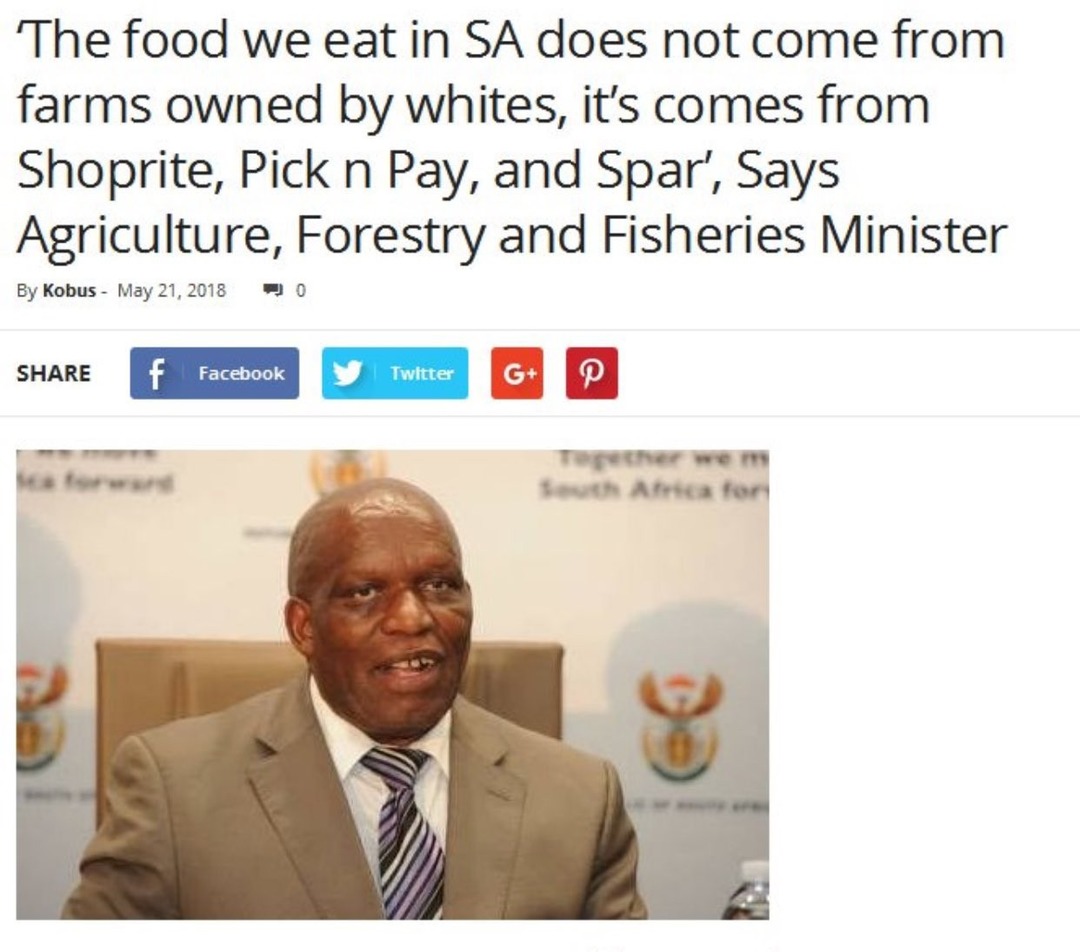 Um sir...do you know how food gets to those stores? - meme