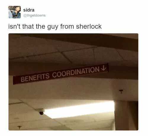 Isn't that the guy from Sherlock? - meme