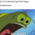 My depression ve like