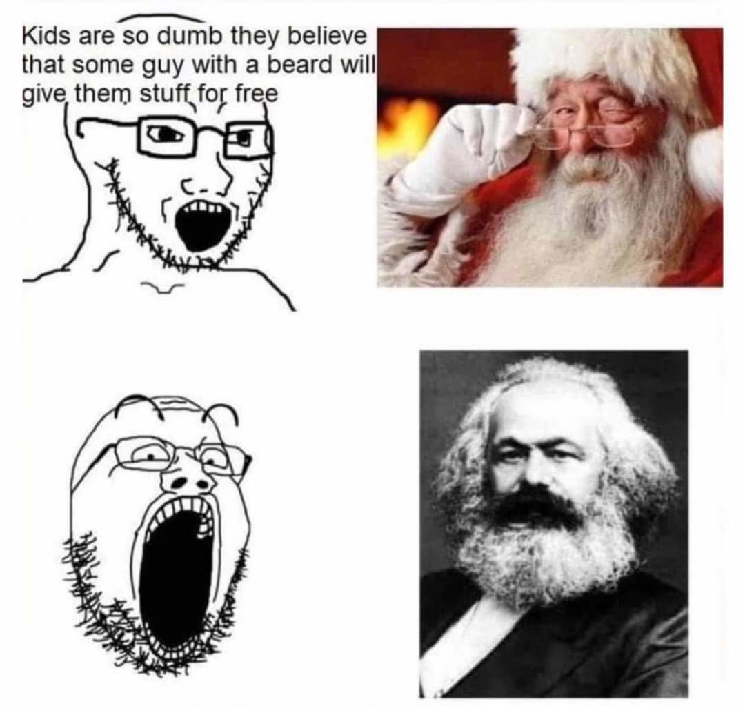 Karl Marx was a homosexual. - meme
