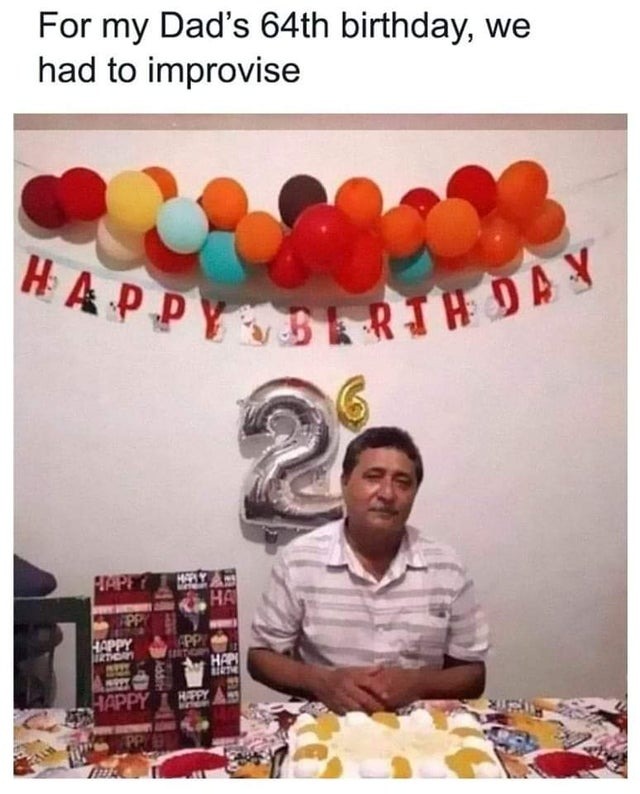 dad’s happy birthday meme