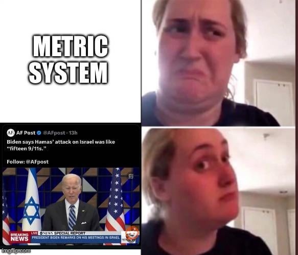 New metric system? - meme