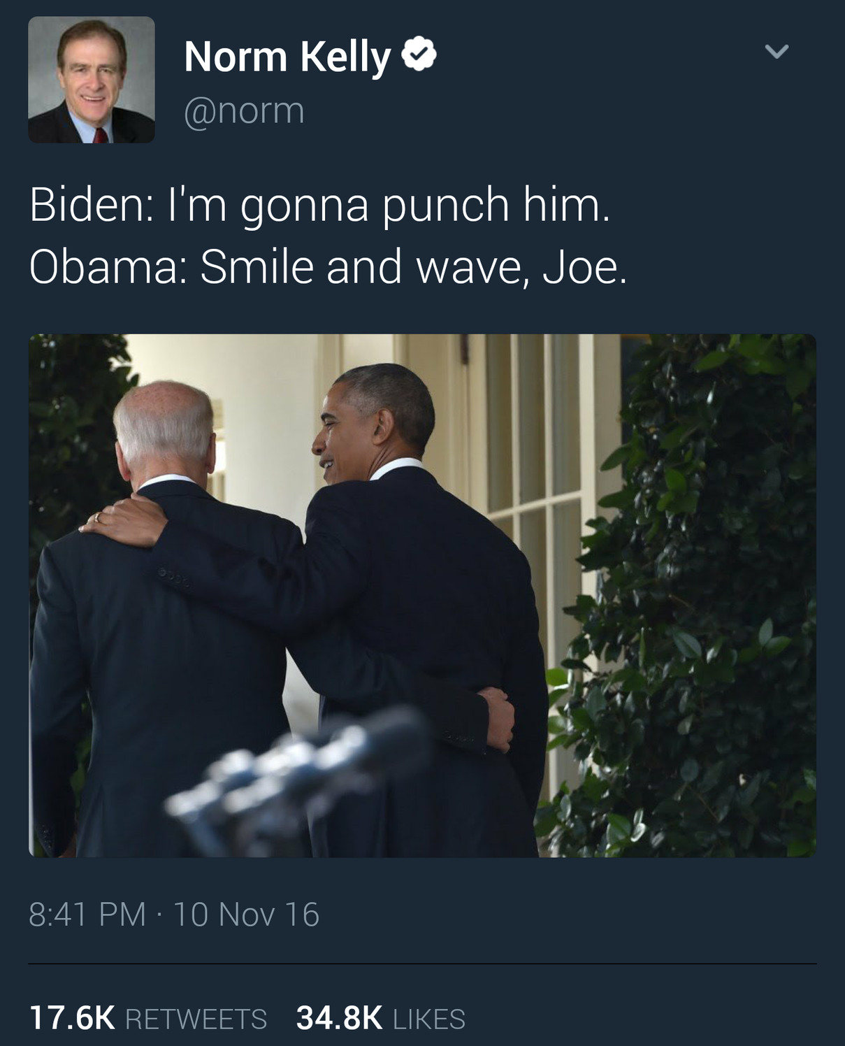 Damn Joe - meme