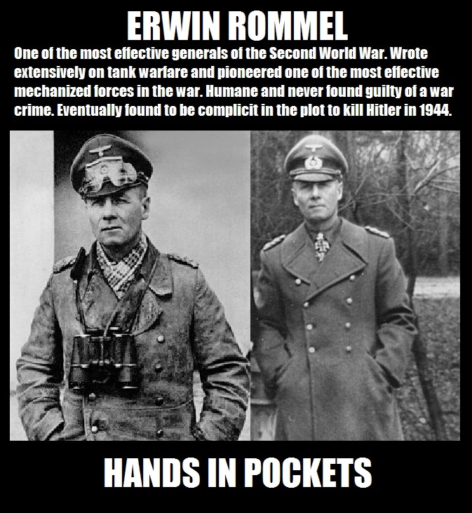 Hands in pockets - meme
