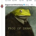 He got frog shamed