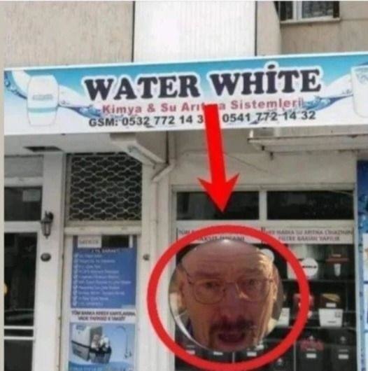 Water white - meme