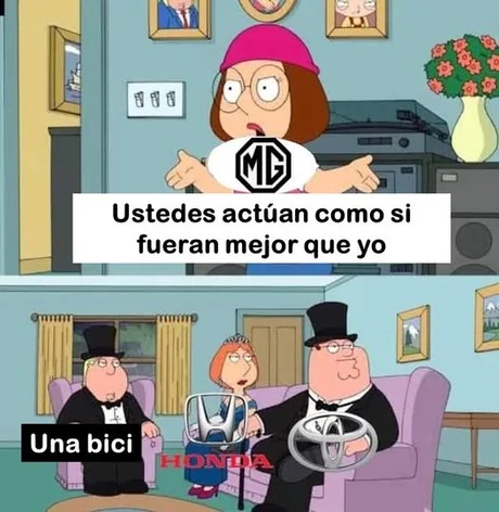 MG es una marca de coches eléctricos china - meme
