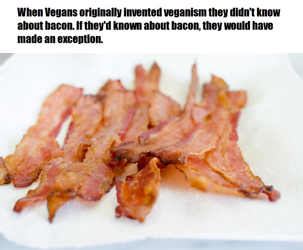 The Bacon Exception - meme