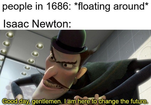 No more floating... - meme